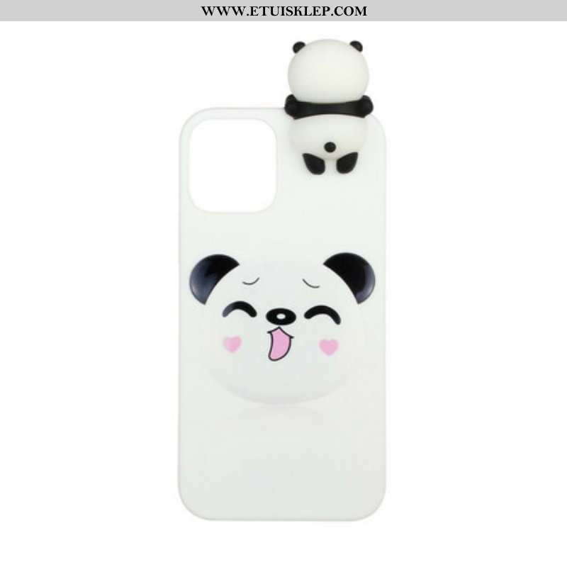 Etui do iPhone 13 Mini Fajna Panda 3d